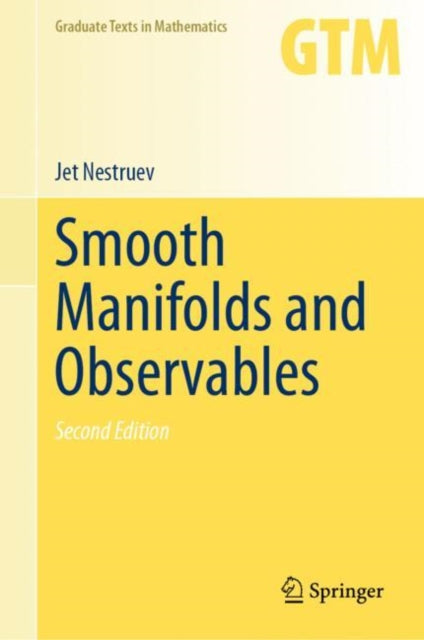 Book cover of: Smooth Manifolds and Observables. By: Jet Nestruev