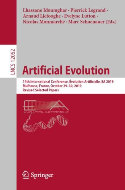Book cover of: Artificial Evolution. By: Lhassane Idoumghar