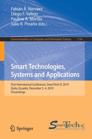 Smart Technologies, Systems and Applications