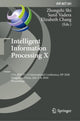 Book cover of: Intelligent Information Processing X. By: Zhongzhi Shi