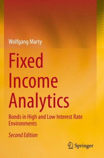 Book cover of: Fixed Income Analytics. By: Wolfgang Marty