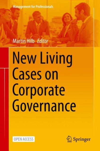 Book cover of: New Living Cases on Corporate Governance. By: Martin Hilb