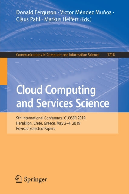 Book cover of: Cloud Computing and Services Science. By: Donald Ferguson