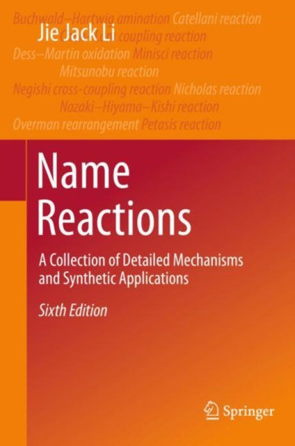 Book cover of: Name Reactions. By: Jie Jack Li