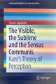 Book cover of: Visible, the Sublime and the Sensus Communis. By: Tamar Japaridze