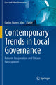 Book cover of: Contemporary Trends in Local Governance. By: Carlos Nunes Silva