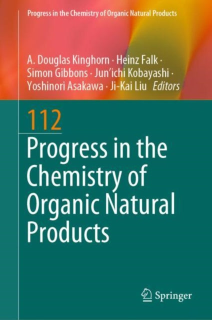 Book cover of: Progress in the Chemistry of Organic Natural Products 112. By: A. Douglas Kinghorn
