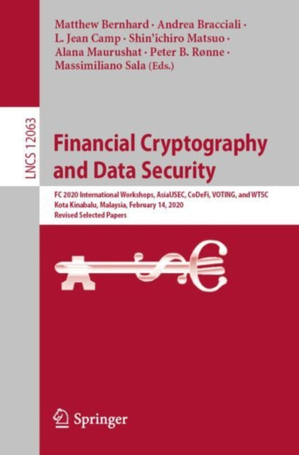 Book cover of: Financial Cryptography and Data Security. By: Matthew Bernhard