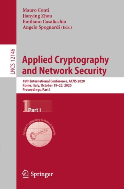 Book cover of: Applied Cryptography and Network Security. By: Mauro Conti