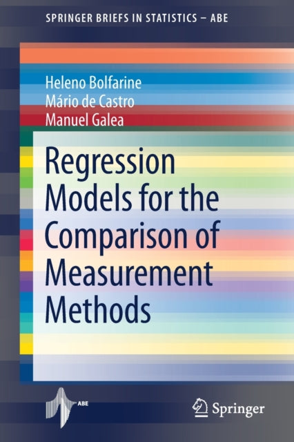 Book cover of: Regression Models for the Comparison of Measurement Methods. By: Heleno Bolfarine