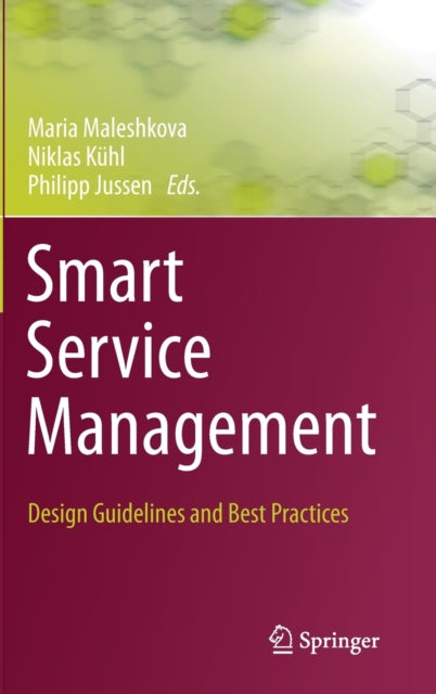 Book cover of: Smart Service Management. By: Maria Maleshkova