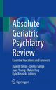 Book cover of: Absolute Geriatric Psychiatry Review. By: Rajesh Tampi