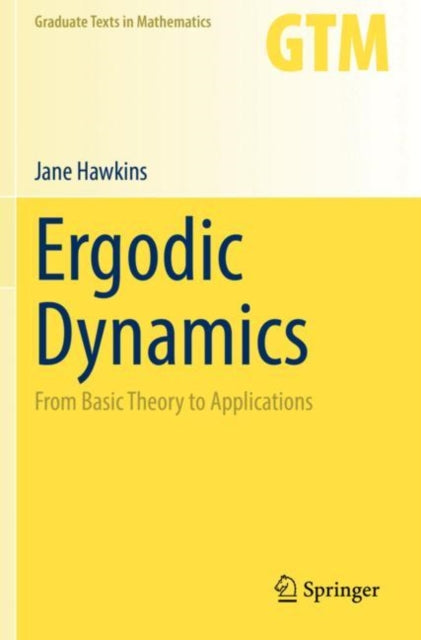 Book cover of: Ergodic Dynamics. By: Jane Hawkins