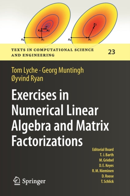 Book cover of: Exercises in Numerical Linear Algebra and Matrix Factorizations. By: Tom Lyche