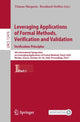 Book cover of: Leveraging Applications of Formal Methods, Verification and Validation: Verification Principles. By: Tiziana Margaria