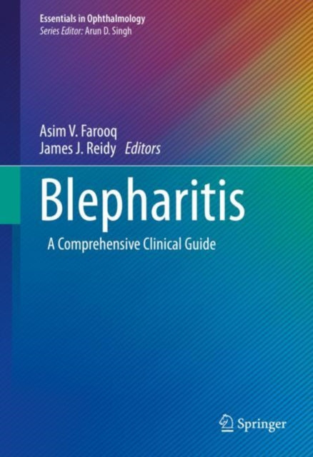 Book cover of: Blepharitis. By: Asim V. Farooq