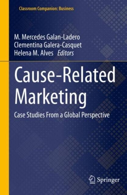 Book cover of: Cause-Related Marketing. By: M. Mercedes Galan-Ladero