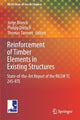 Book cover of: Reinforcement of Timber Elements in Existing Structures. By: Jorge Branco