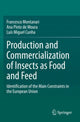 Book cover of: Production and Commercialization of Insects as Food and Feed. By: Francesco Montanari
