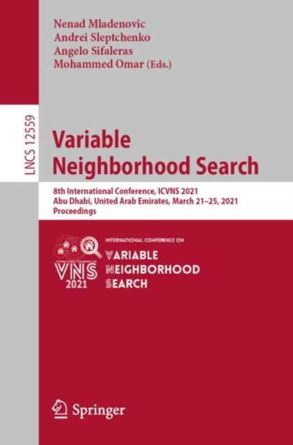 Book cover of: Variable Neighborhood Search. By: Nenad Mladenovic