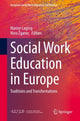 Book cover of: Social Work Education in Europe. By: Marion Laging