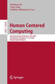 Book cover of: Human Centered Computing. By: Jizheng Wan