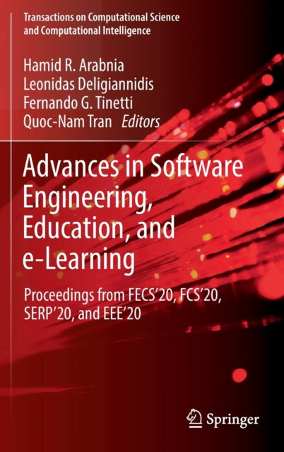 Book cover of: Advances in Software Engineering, Education, and e-Learning. By: Hamid R. Arabnia