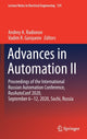 Book cover of: Advances in Automation II. By: Andrey A. Radionov