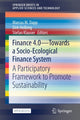 Book cover of: Finance 4.0 - Towards a Socio-Ecological Finance System. By: Marcus M. Dapp