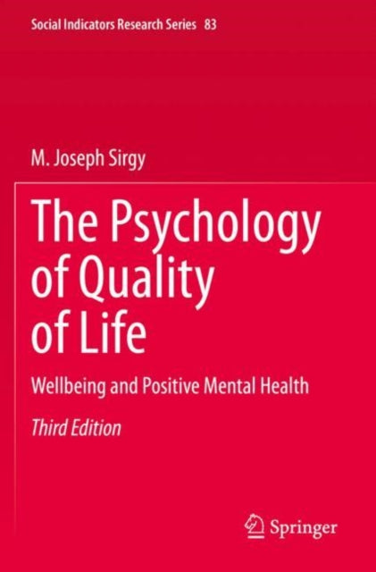 Book cover of: Psychology of Quality of Life. By: M. Joseph Sirgy