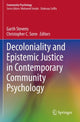 Book cover of: Decoloniality and Epistemic Justice in Contemporary Community Psychology. By: Garth Stevens