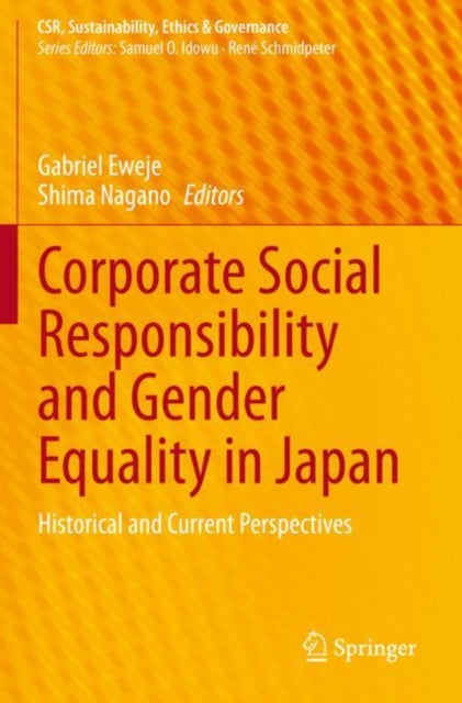 Book cover of: Corporate Social Responsibility and Gender Equality in Japan. By: Gabriel Eweje