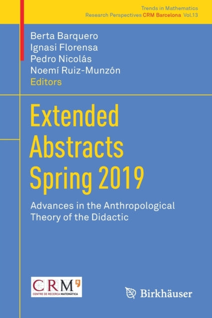 Book cover of: Extended Abstracts Spring 2019. By: Ignasi Florensa