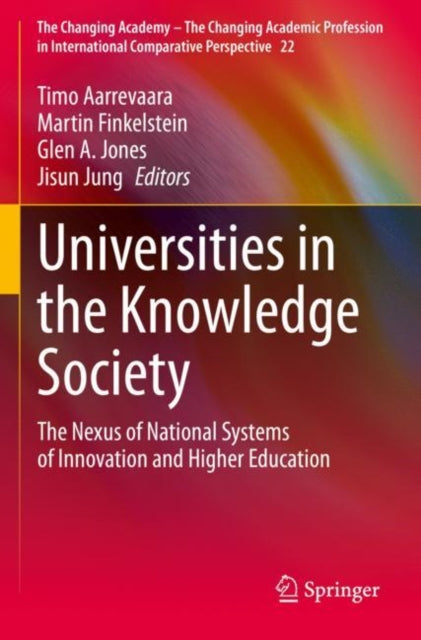 Book cover of: Universities in the Knowledge Society. By: Timo Aarrevaara