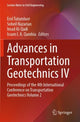 Book cover of: Advances in Transportation Geotechnics IV. By: Erol Tutumluer