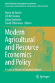 Book cover of: Modern Agricultural and Resource Economics and Policy. By: Harry de Gorter