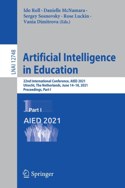 Book cover of: Artificial Intelligence in Education. By: Ido Roll