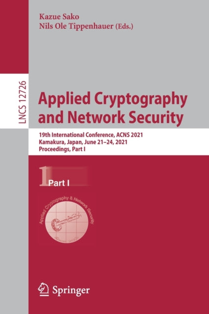 Book cover of: Applied Cryptography and Network Security. By: Kazue Sako