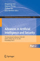 Book cover of: Advances in Artificial Intelligence and Security. By: Xingming Sun