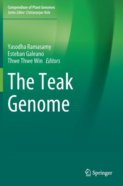 Book cover of: Teak Genome. By: Yasodha Ramasamy