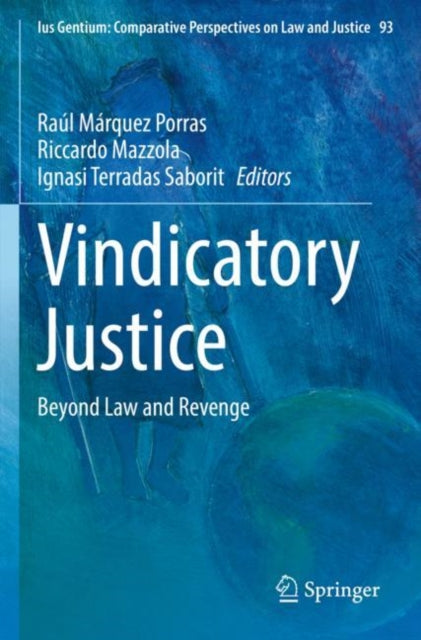 Book cover of: Vindicatory Justice. By: Raúl Márquez Porras