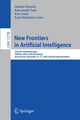 Book cover of: New Frontiers in Artificial Intelligence. By: Naoaki Okazaki