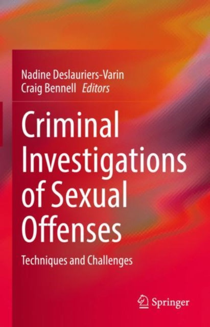 Book cover of: Criminal Investigations of Sexual Offenses. By: Nadine Deslauriers-Varin