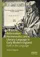 Book cover of: Reformation Hermeneutics and Literary Language in Early Modern England