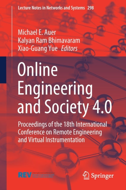Book cover of: Online Engineering and Society 4.0. By: Michael E. Auer
