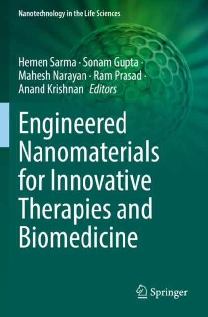 Book cover of: Engineered Nanomaterials for Innovative Therapies and Biomedicine. By: Hemen Sarma