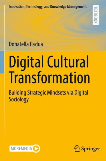 Book cover of: Digital Cultural Transformation. By: Donatella Padua