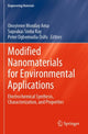 Book cover of: Modified Nanomaterials for Environmental Applications. By: Onoyivwe Monday Ama