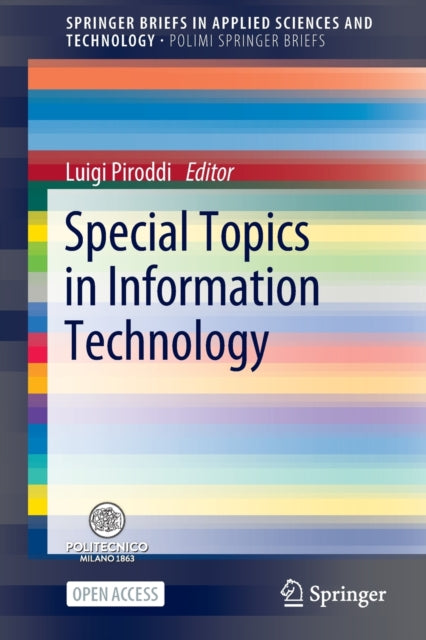 Book cover of: Special Topics in Information Technology. By: Luigi Piroddi