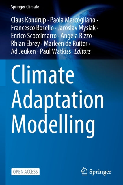 Book cover of: Climate Adaptation Modelling. By: Claus Kondrup